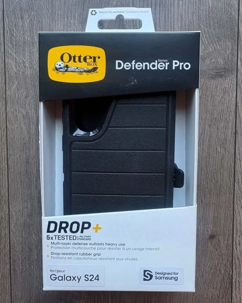 OtterBox Defender Pro Series Case and Holster for Samsung Galaxy S24